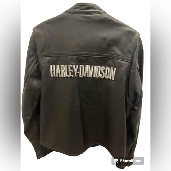 Men’s Harley Davidson Leather Jacket. Size Medium. NWOT - Picture 2 of 9
